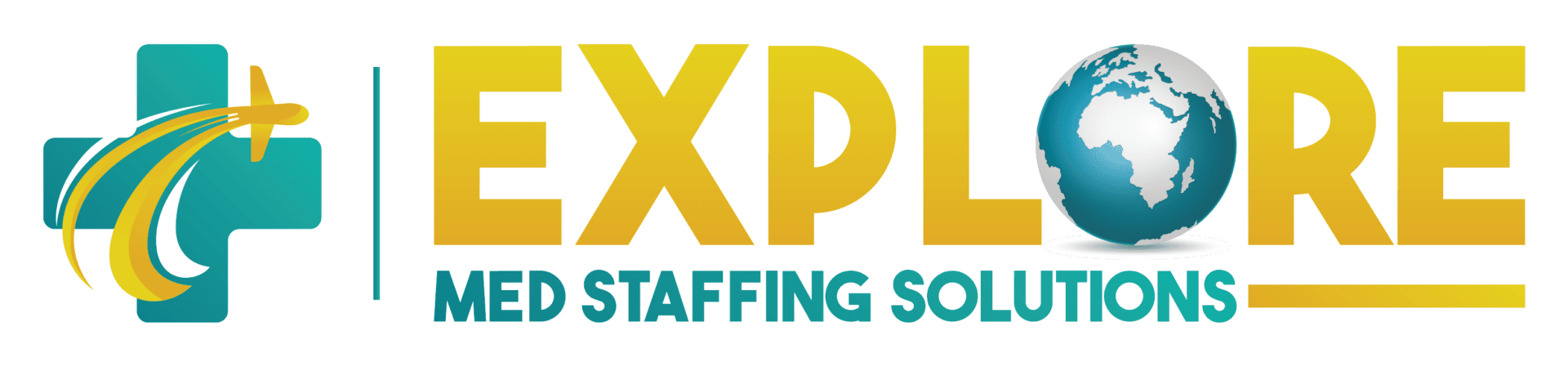 A black background with the words xp staffing solutions in yellow.